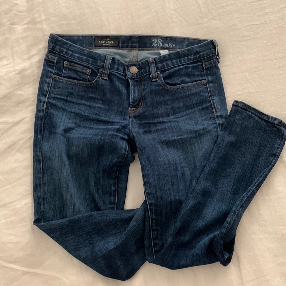 J.Crew Toothpick Ankle jeans